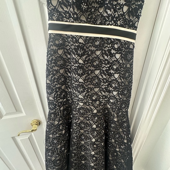 Christian Michele Black Gown size 12 - Picture 4 of 9